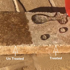 Waterproof nano coating for concrete